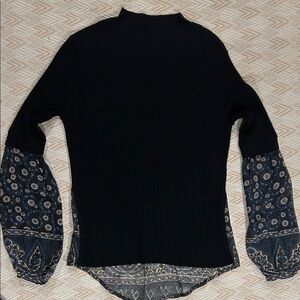 Veronica Beard Black Blouse Size XS